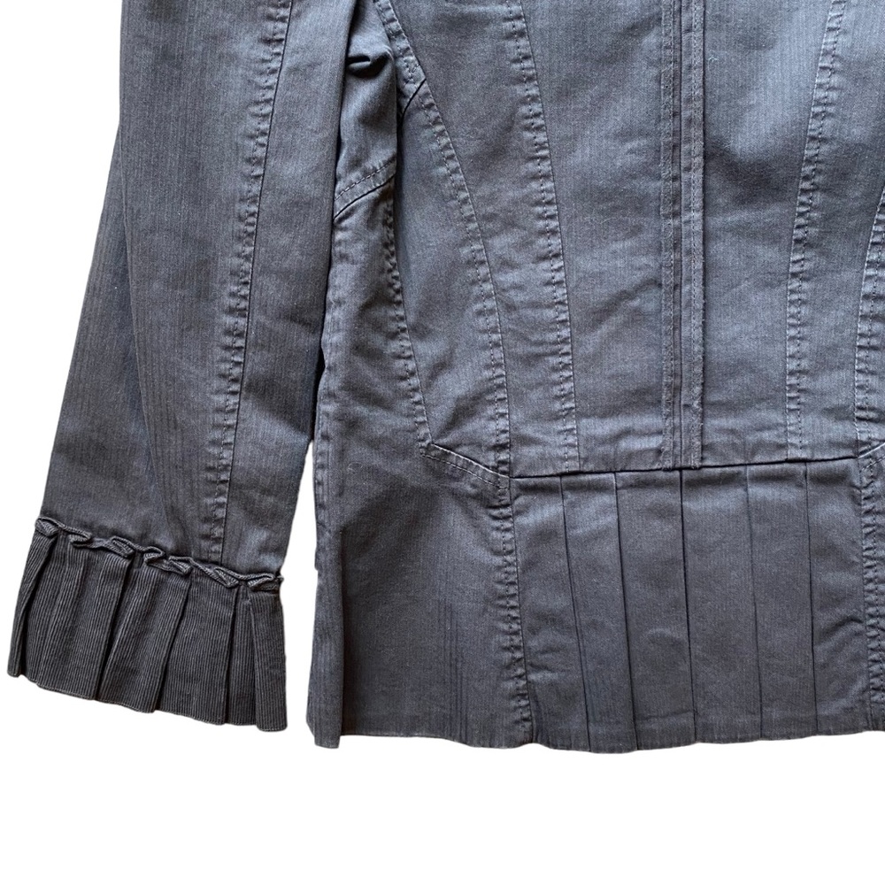 Dolce And Gabbana D&G Jacket Button Down Brown Bl… - image 6